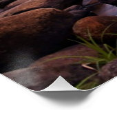 Nationaal park Yosemite in Dusk Poster (Hoek)