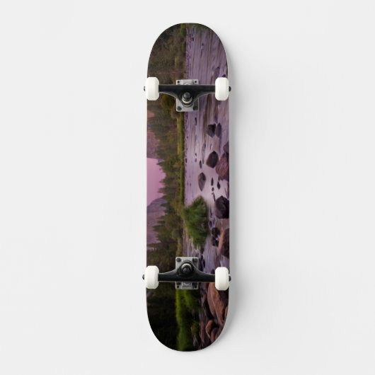 Nationaal park Yosemite in Dusk Skateboard (Voorkant)