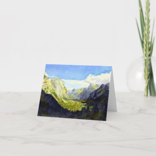 Nationaal Park Yosemite, Inspiratiepunt #2 Kaart (Voorkant)