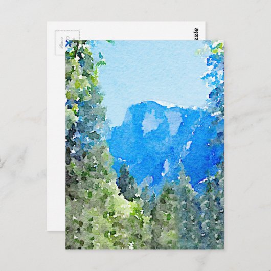 Nationaal park Yosemite.jpg Briefkaart (Voorkant / Achterkant)