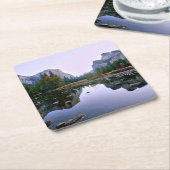 Nationaal park Yosemite Kartonnen Onderzetters (Schuin)