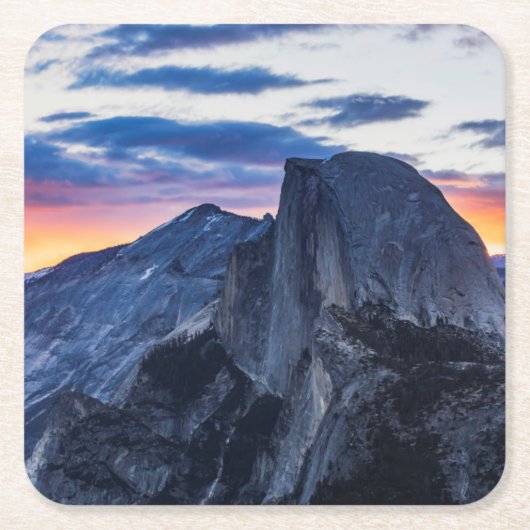 Nationaal park Yosemite Kartonnen Onderzetters (Voorkant)