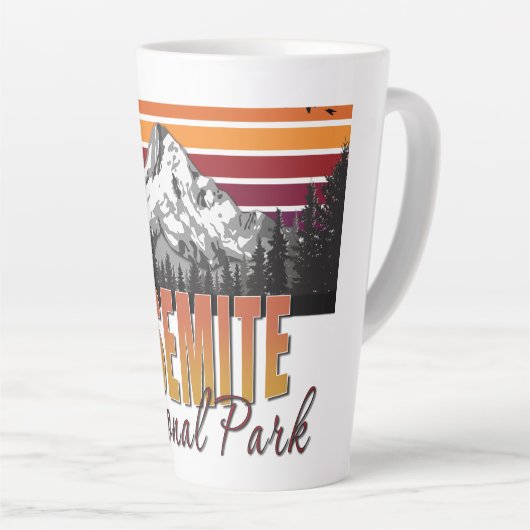 Nationaal park Yosemite Latte Mok (Rechterhoek)