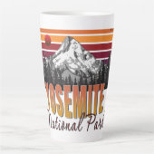 Nationaal park Yosemite Latte Mok (Voorkant)