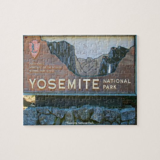 Nationaal park Yosemite Legpuzzel (Horizontaal)