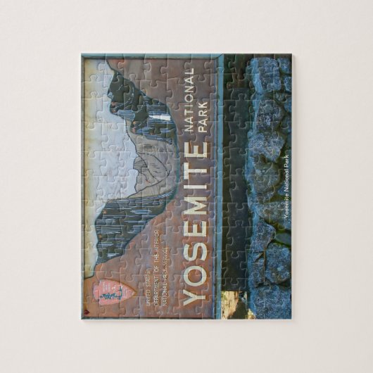 Nationaal park Yosemite Legpuzzel (Verticaal)