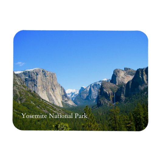 Nationaal park Yosemite Magneet (Horizontaal)