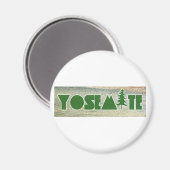 Nationaal park Yosemite Magneet (Voorkant / Achterkant)