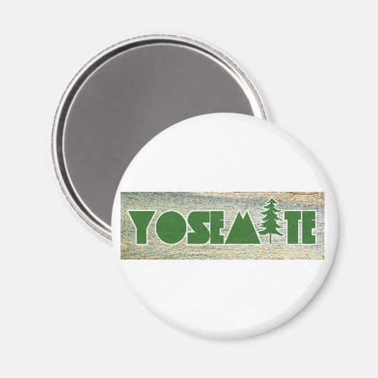 Nationaal park Yosemite Magneet (Voorkant / Achterkant)