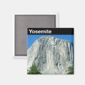 Nationaal park Yosemite Magneet (Voorkant / Achterkant)