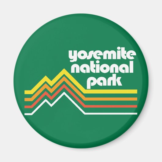 Nationaal park Yosemite Magneet (Voorkant)