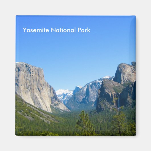 Nationaal park Yosemite Magneet (Voorkant)