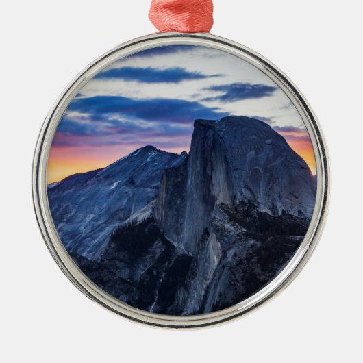 Nationaal park Yosemite Metalen Ornament (Voorkant)