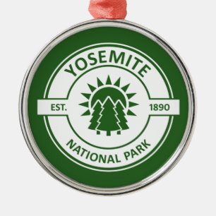 Nationaal park Yosemite Metalen Ornament