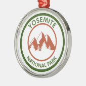 Nationaal park Yosemite Metalen Ornament (Links)