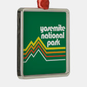 Nationaal park Yosemite Metalen Ornament (Rechts)