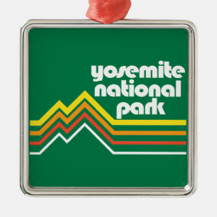 Nationaal park Yosemite Metalen Ornament