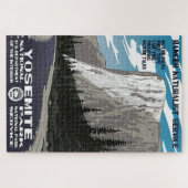 nationaal park Yosemite Natuur Mountains Ji Legpuzzel (Horizontaal)