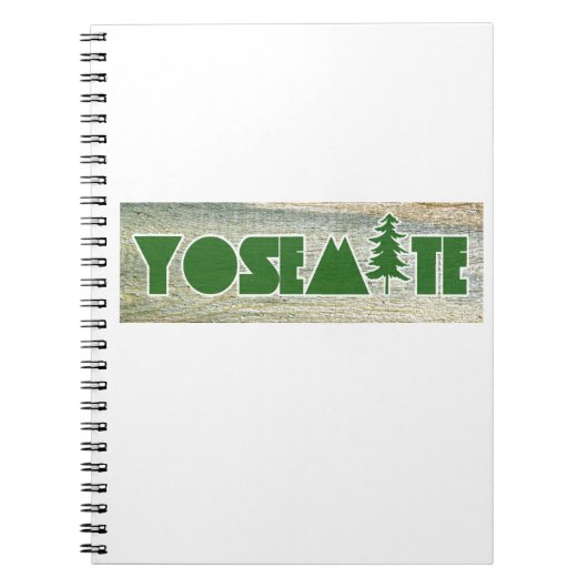 Nationaal park Yosemite Notitieboek (Voorkant)