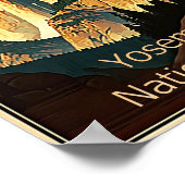 Nationaal park Yosemite Poster (Hoek)