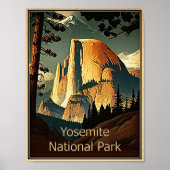 Nationaal park Yosemite Poster (Voorkant)