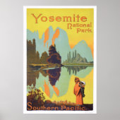 Nationaal park Yosemite Poster (Voorkant)