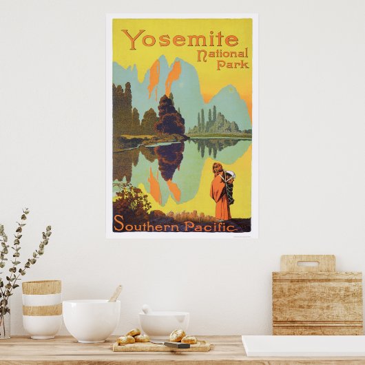 Nationaal park Yosemite Poster (Keuken)