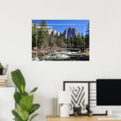 Nationaal park Yosemite Poster (Thuiskantoor)
