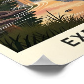 nationaal park Yosemite Poster (Hoek)