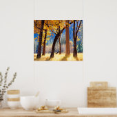 Nationaal park Yosemite Poster (Keuken)