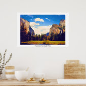 Nationaal park Yosemite Poster (Keuken)