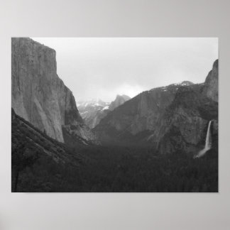 Nationaal park Yosemite Poster
