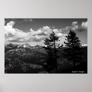 Nationaal park Yosemite Poster