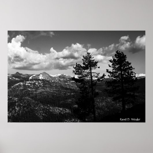 Nationaal park Yosemite Poster (Voorkant)