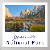 Nationaal park Yosemite Poster (Voorkant)