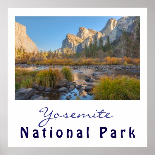 Nationaal park Yosemite Poster (Voorkant)
