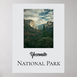 Nationaal park Yosemite Poster