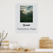 Nationaal park Yosemite Poster (Keuken)