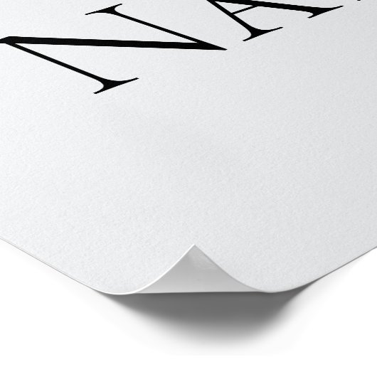 Nationaal park Yosemite Poster (Hoek)