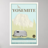Nationaal park Yosemite Poster (Voorkant)