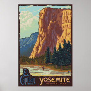 Nationaal park Yosemite, Poster El Capitan