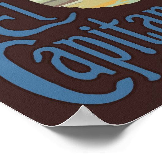 Nationaal park Yosemite, Poster El Capitan (Hoek)