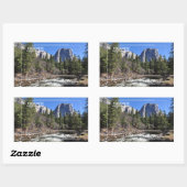Nationaal park Yosemite Rechthoekige Sticker (Vel)