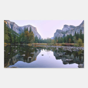 Nationaal park Yosemite Rechthoekige Sticker