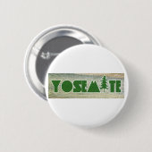 Nationaal park Yosemite Ronde Button 5,7 Cm (Voorkant /achterkant)