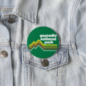 Nationaal park Yosemite Ronde Button 7,6 Cm (In situ)