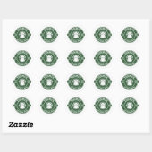 Nationaal park Yosemite Ronde Sticker (Vel)