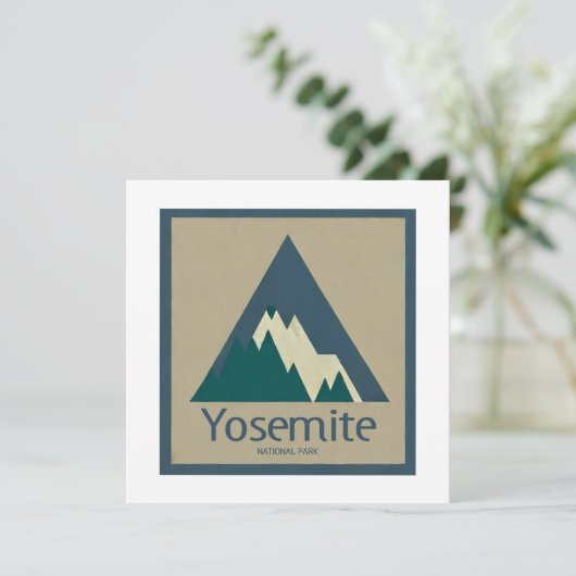 Nationaal park Yosemite Rustic (Staand voorkant)