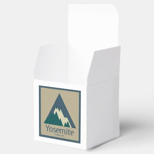 Nationaal park Yosemite Rustic Bedankdoosjes (Geopend)