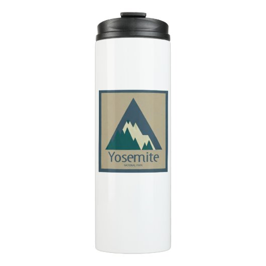 Nationaal park Yosemite Rustic Thermosbeker (Voorkant)